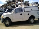 2010 FORD F150, WHITE, XL MODEL, 4.6L, 2WD, AT.   F26305
